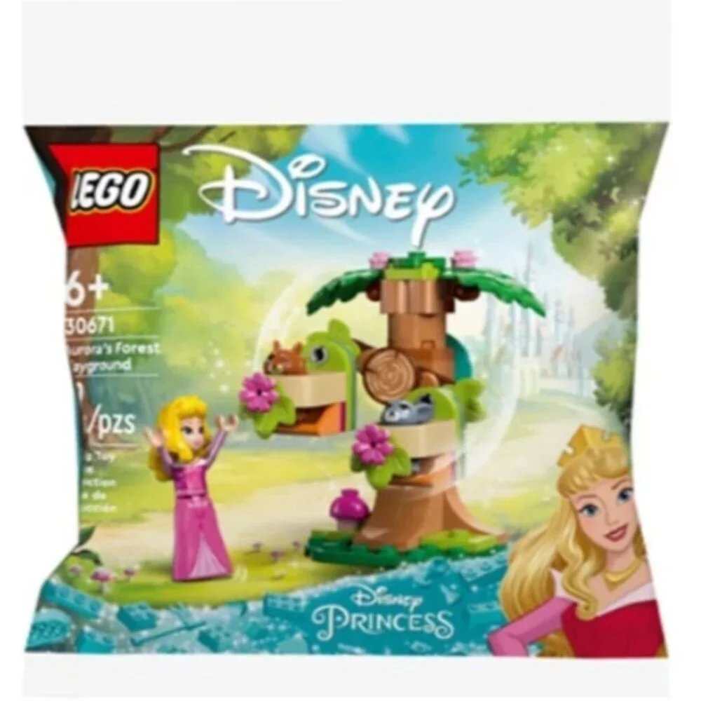 Lego Disney Aurora's Forest Playground Brick Building Set 30671 Ages 6+ 60 Piece